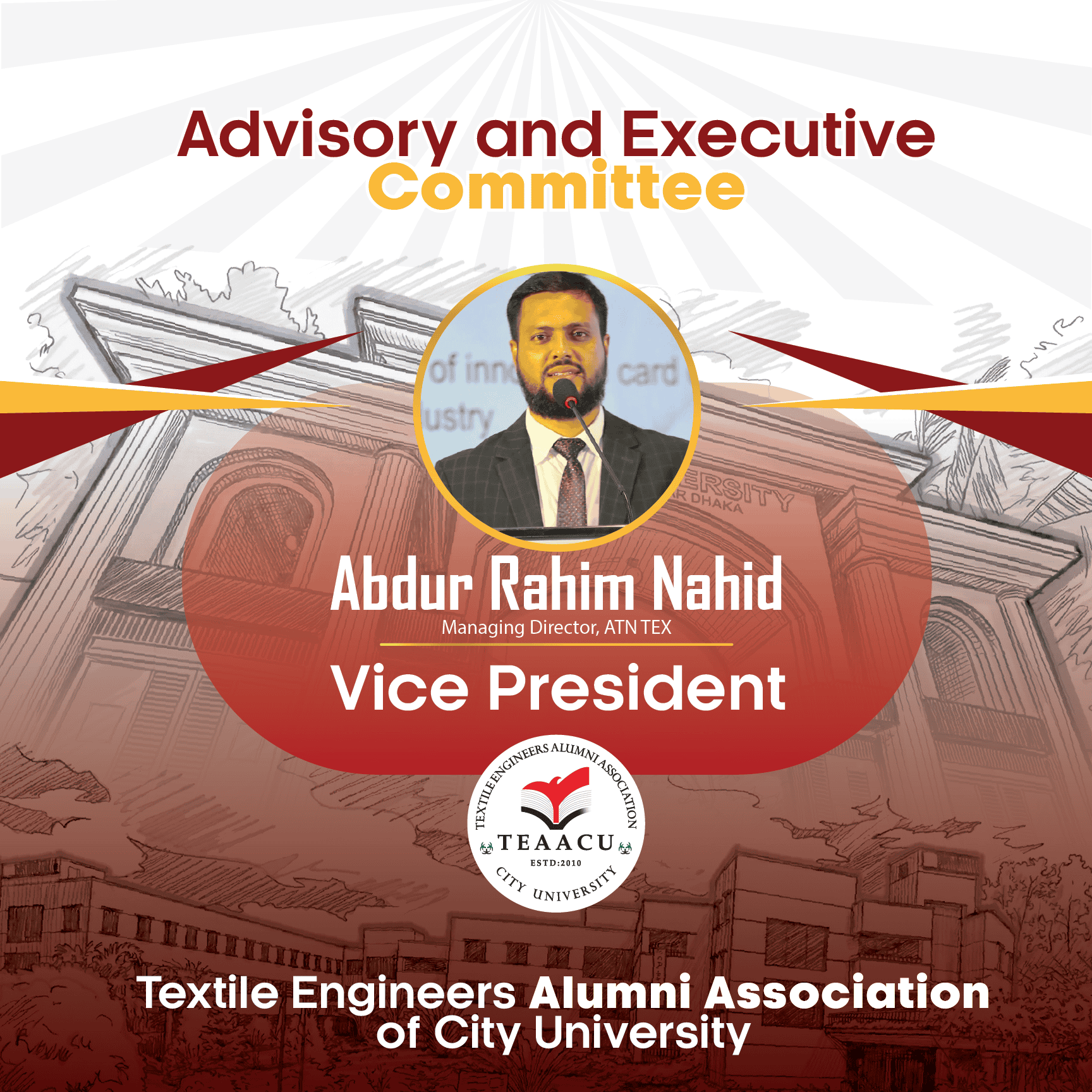 TEAACU Executive Committee 2026–2028