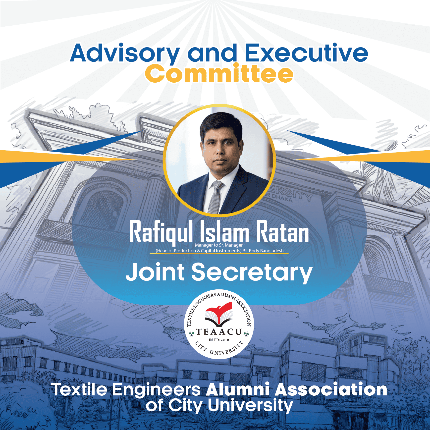 TEAACU Executive Committee 2026–2028