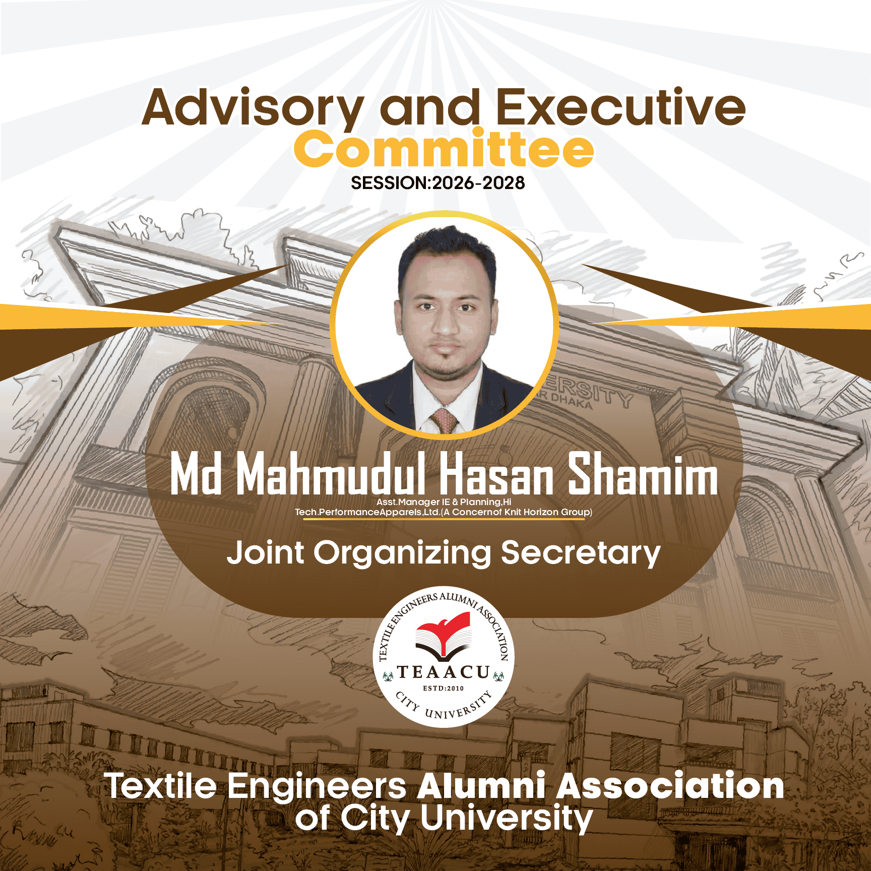 TEAACU Executive Committee 2026–2028