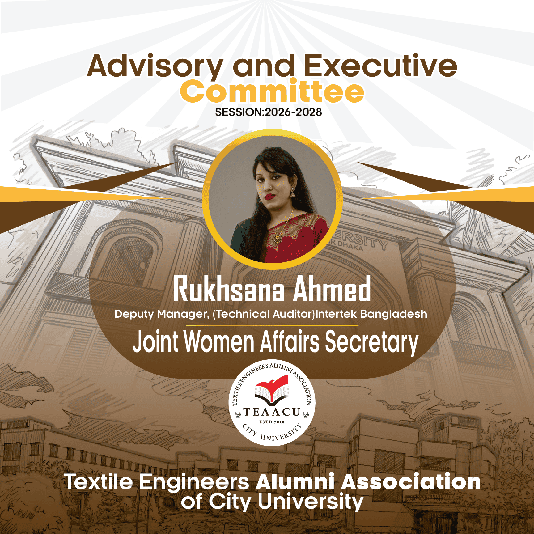 TEAACU Executive Committee 2026–2028