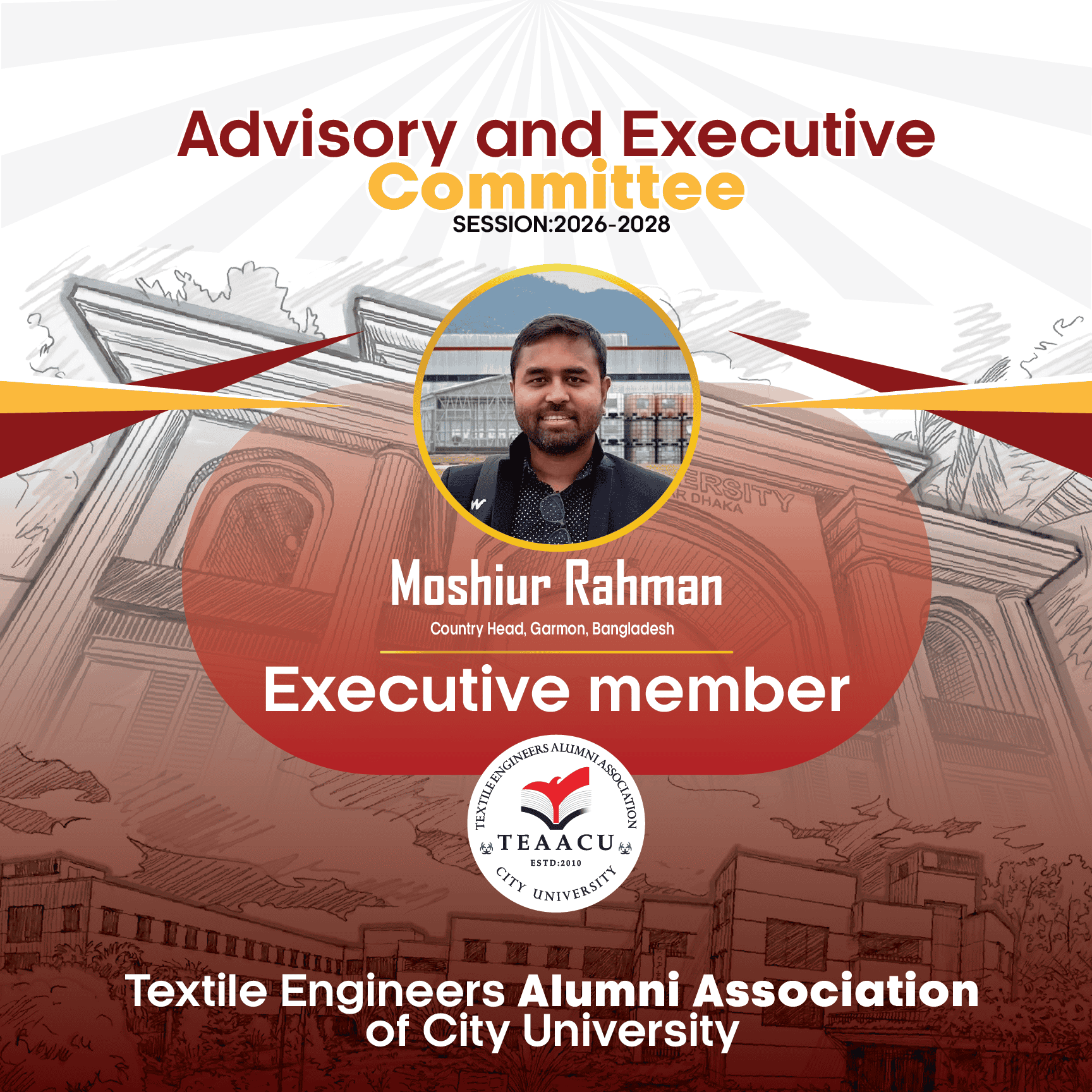 TEAACU Executive Committee 2026–2028