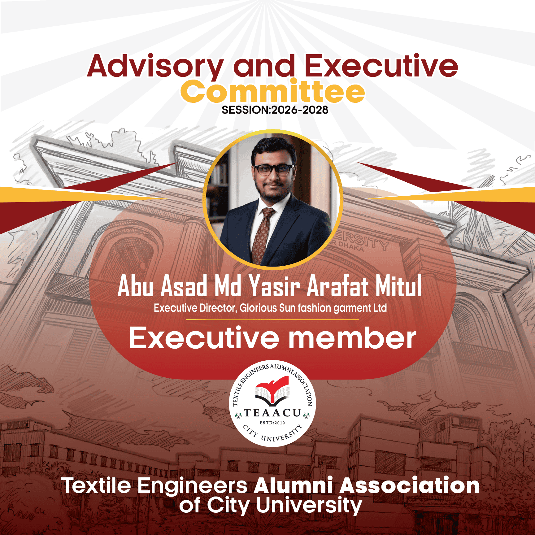 TEAACU Executive Committee 2026–2028