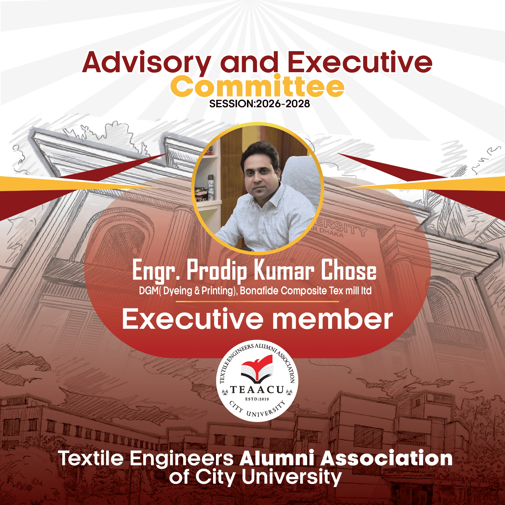 TEAACU Executive Committee 2026–2028