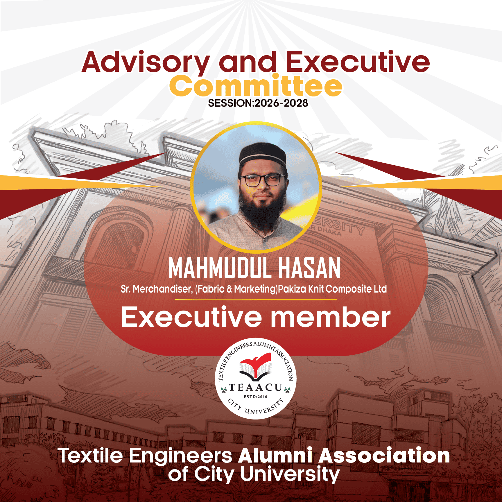 TEAACU Executive Committee 2026–2028