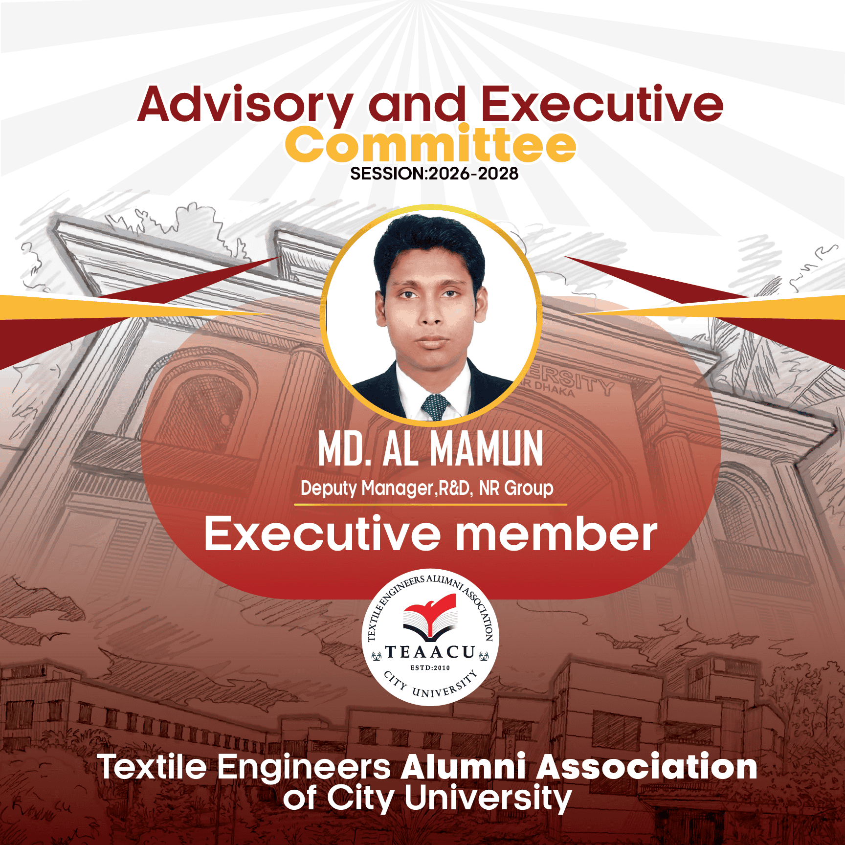 TEAACU Executive Committee 2026–2028