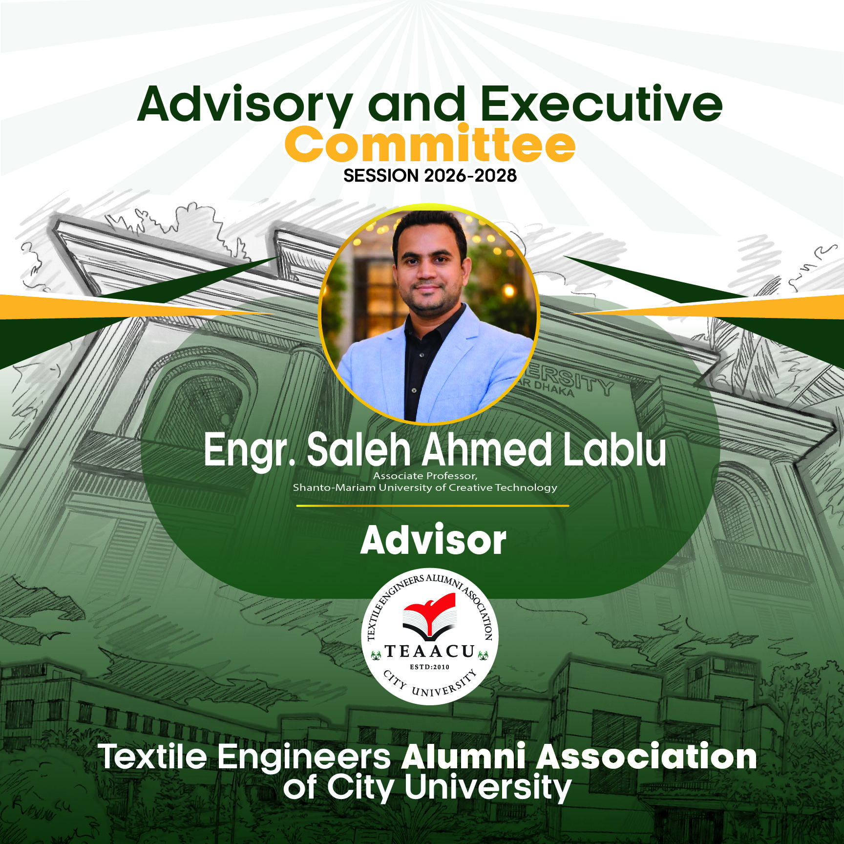 TEAACU Advisory Committee 2026–2028 session